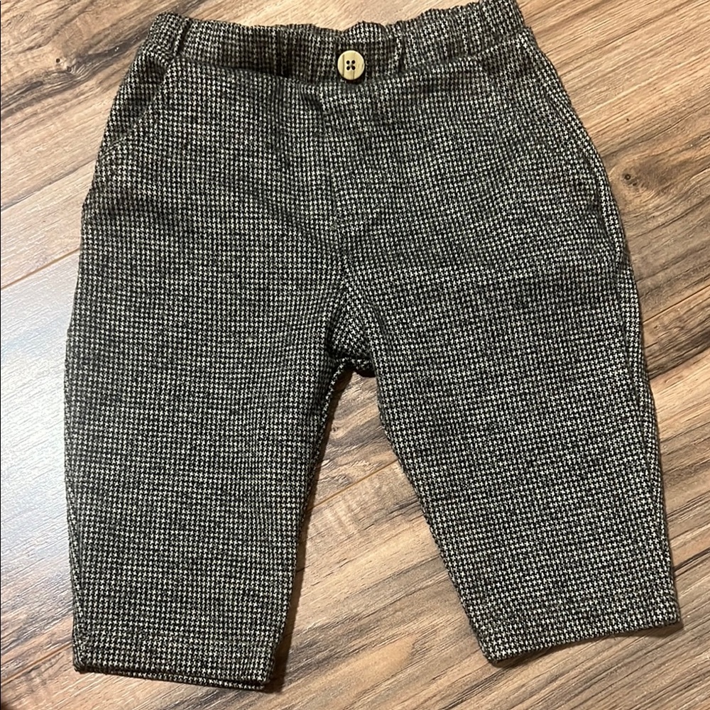 Zara Black and White Casual Bottoms